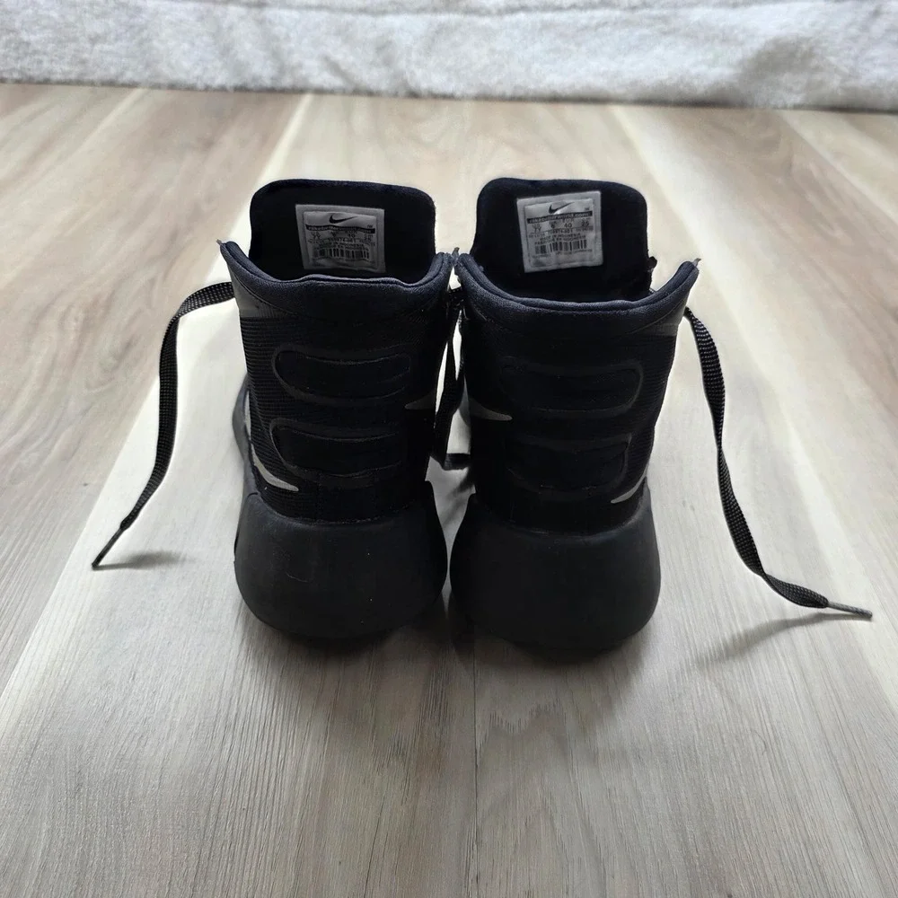 Nike Hyperdunk 2015 Basketball Shoes Sneakers Size 7Y Black Silver‎ Mens